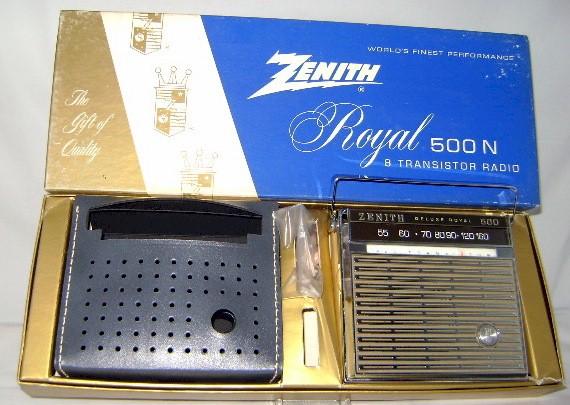 Zenith Royal 500N Set (1965)