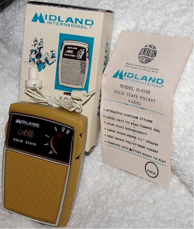 Midland Transistor Set 10-020M (early 70s)