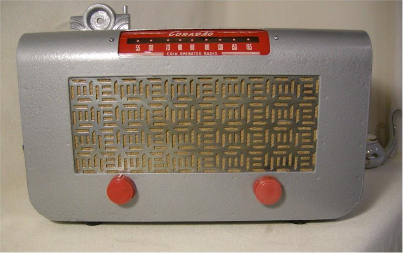 Co-Radio Coin Operated Radio