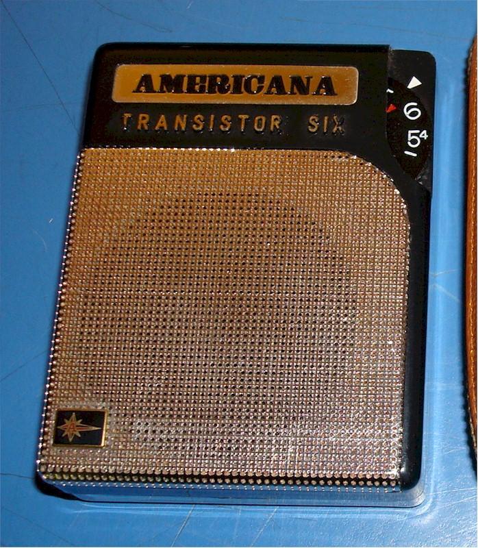 Americana ST-6Z Transistor w/Case (1962)