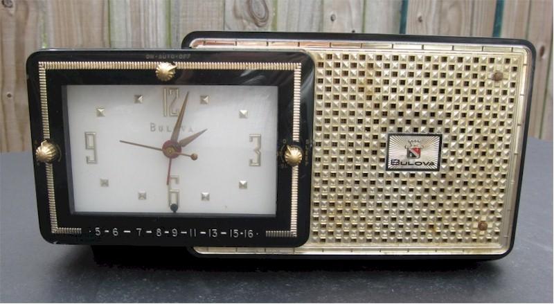 Bulova 120 Clock Radio (1958)