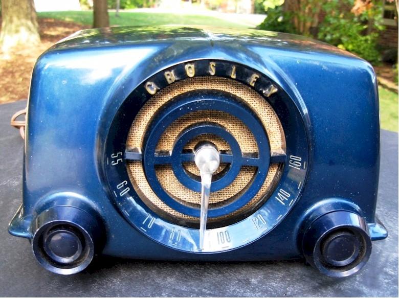 Crosley 11-101U "Dynamic Bullseye" (1951)