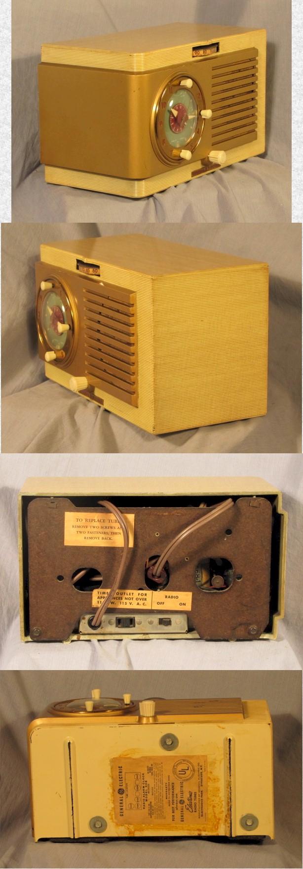 General Electric 508 Clock Radio (1950?)
