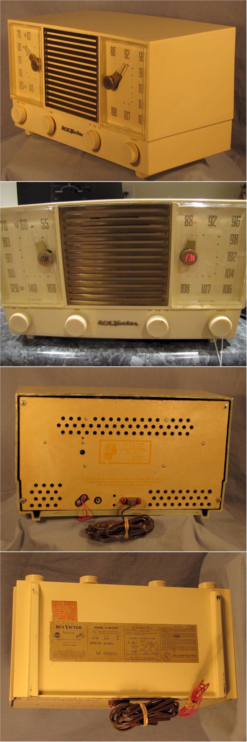 RCA Victor Clock Radio (1960s)