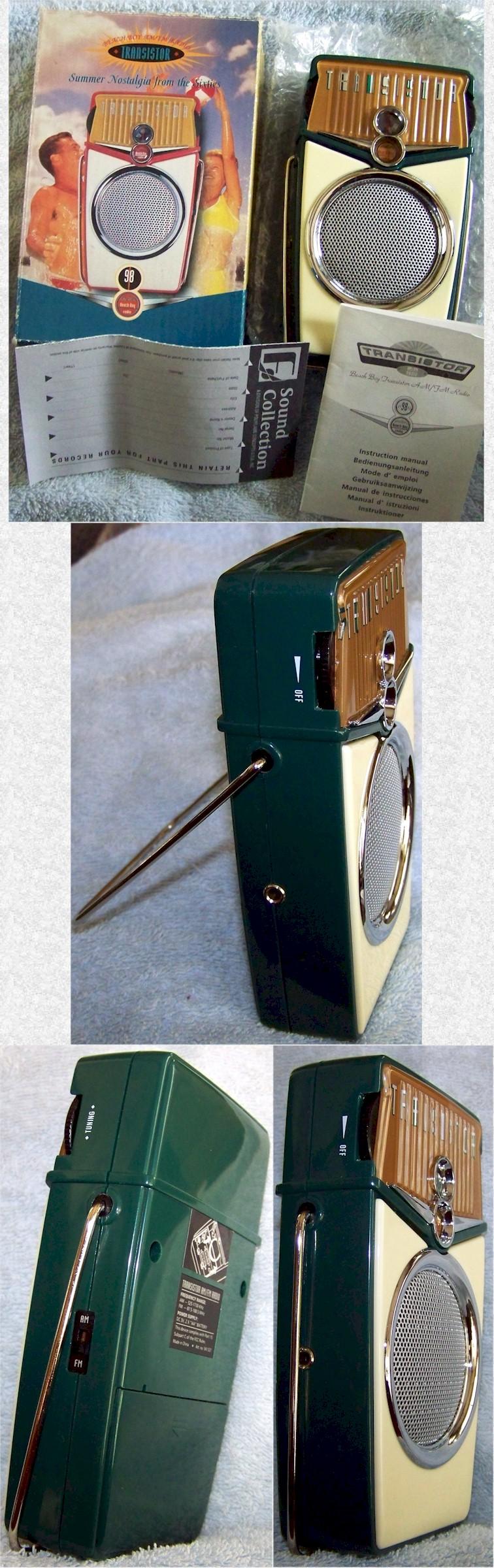 Beach Boy Replica Pocket Transistor (1990s)
