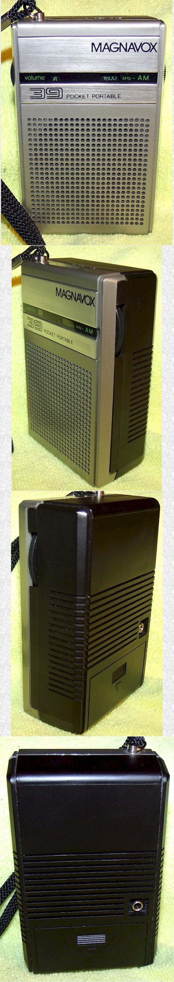 Magnavox 39 Pocket Transistor (1970)