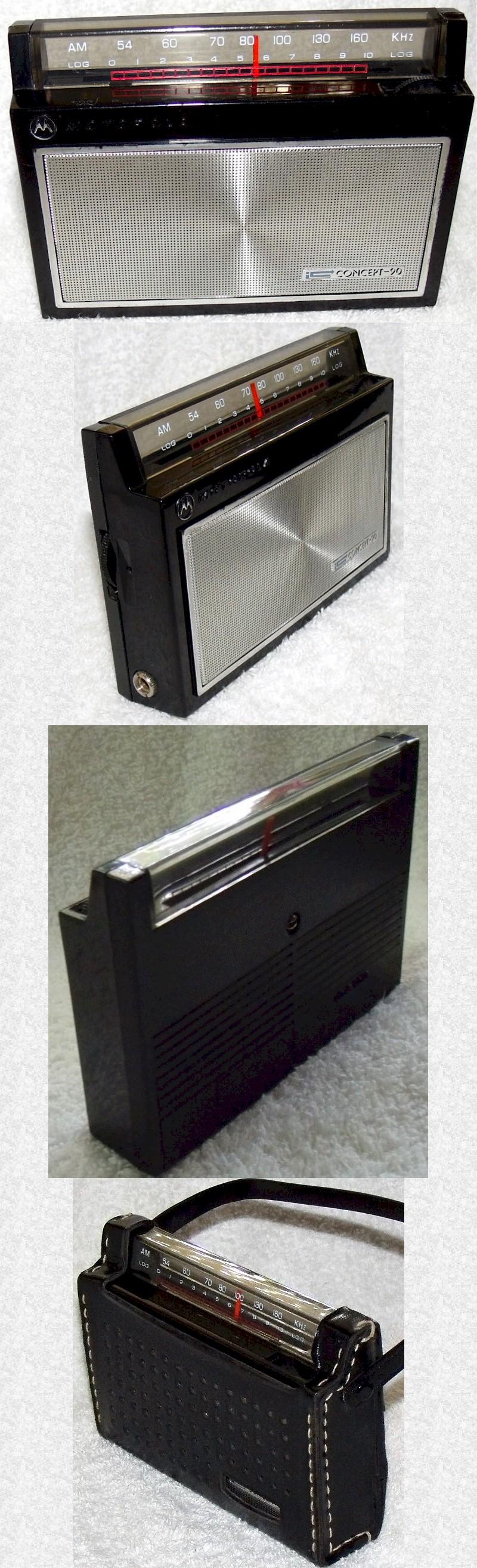 Motorola XP36GU Concept 90 Transistor Portable (1970)