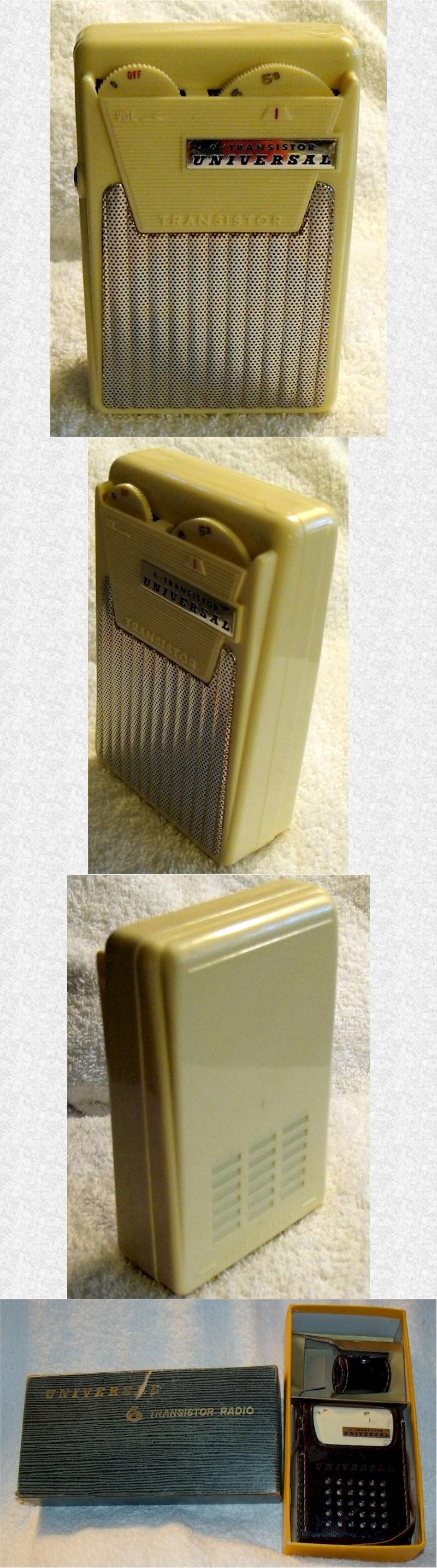 Universal PTR-62B Pocket Transistor (1963)