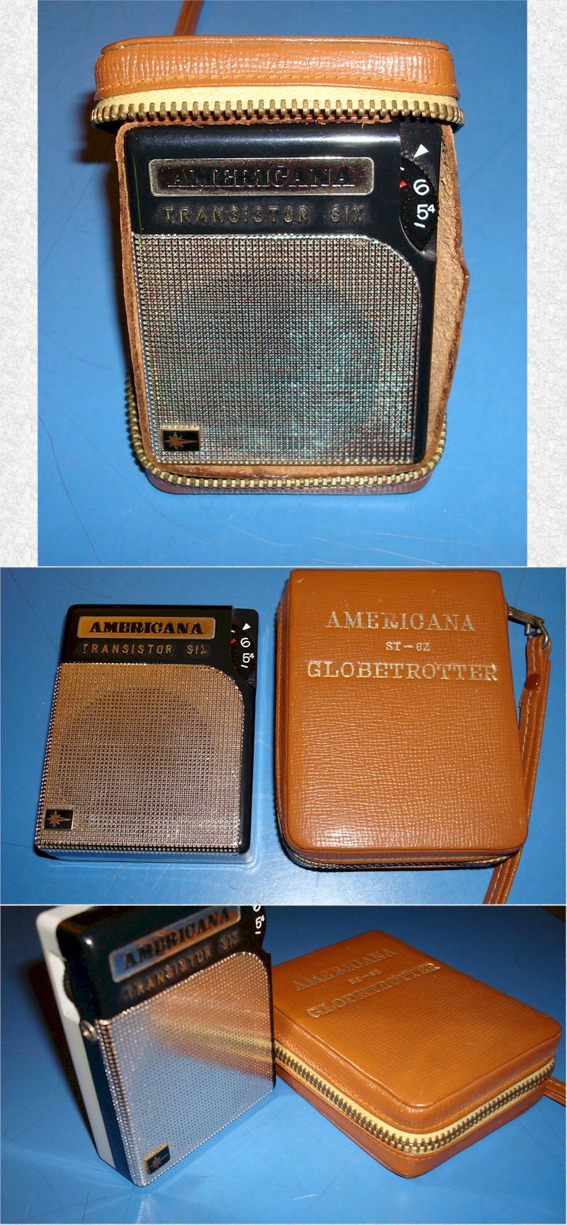 Americana ST-6Z Transistor w/Case (1962)
