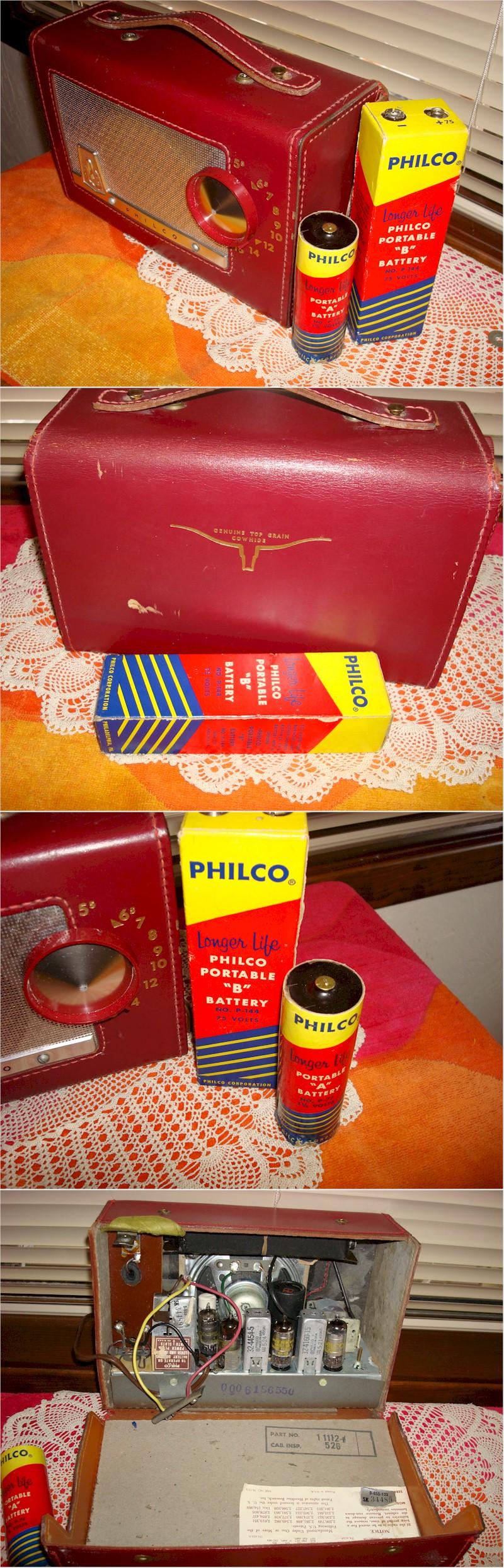 Philco D655 Portable (1956)