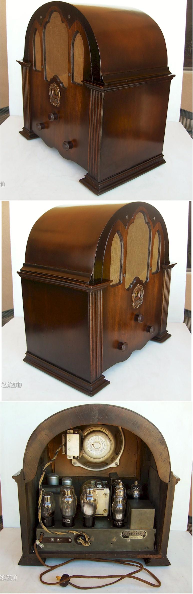 Crosley 1-H "The Playboy" Cathedral