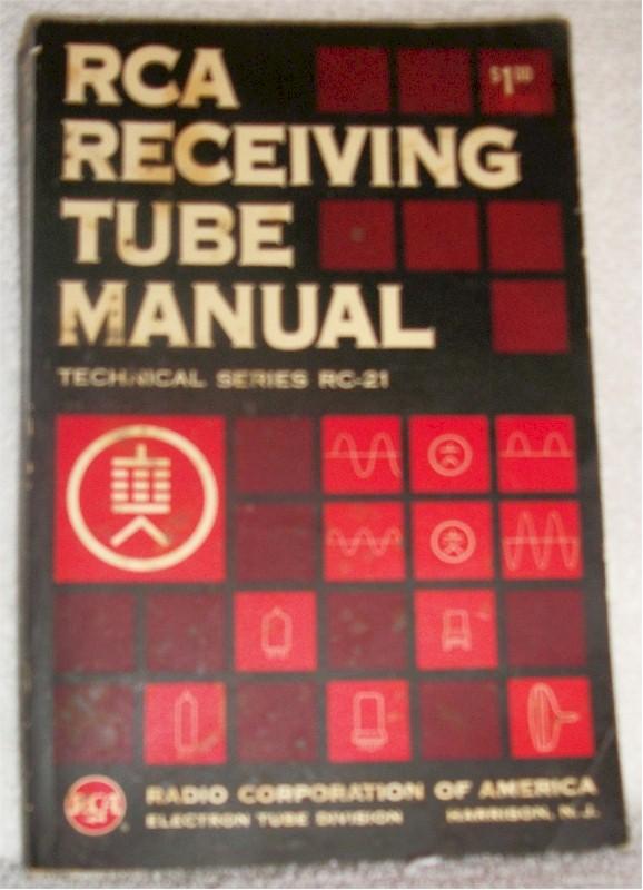 RCA Receiving Tube Manual RC-21