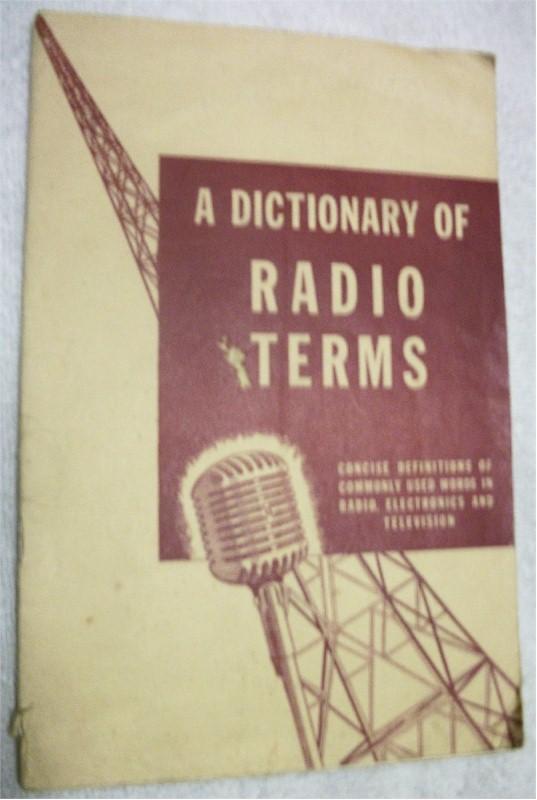 A Dictionary of Radio Terms (1946)