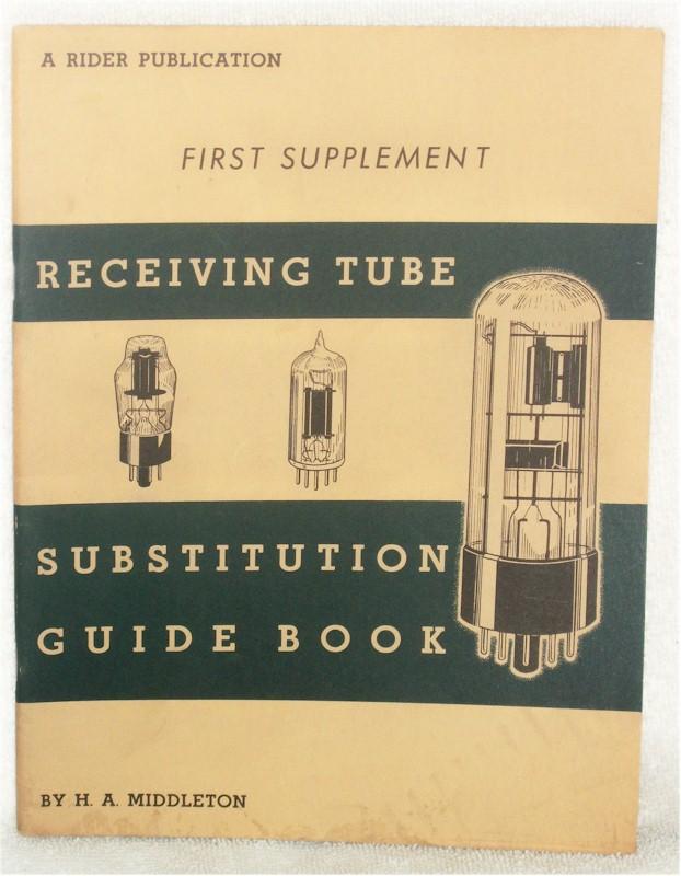 Receiving Tube Substitution Guide