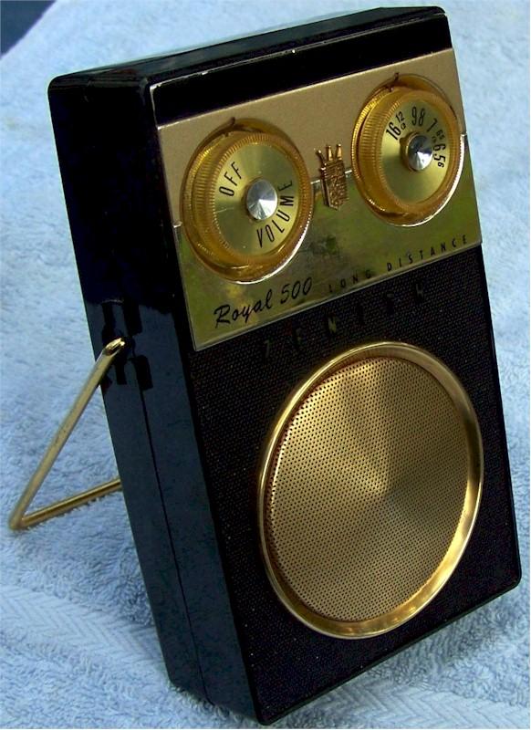 Zenith Royal 500E Pocket Transistor (1959)