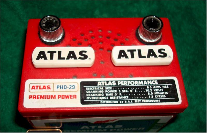 Atlas Battery Radio