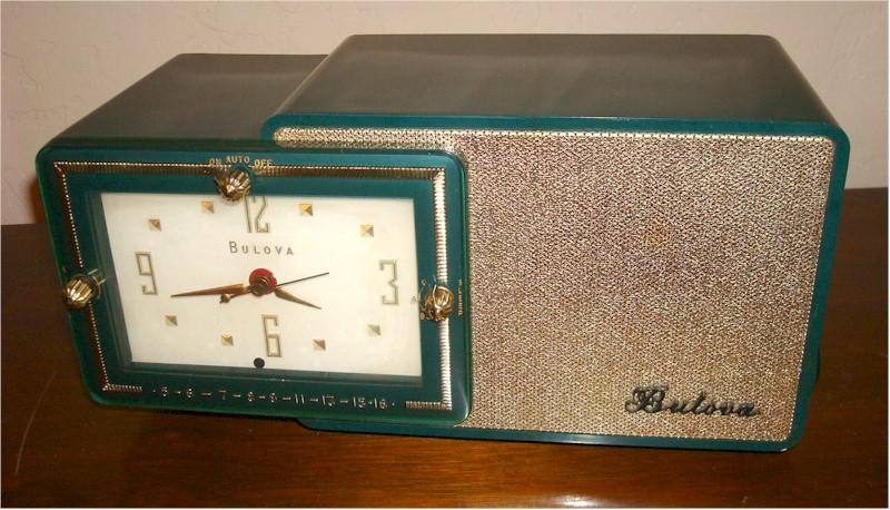 Bulova 100 Clock Radio (1957)