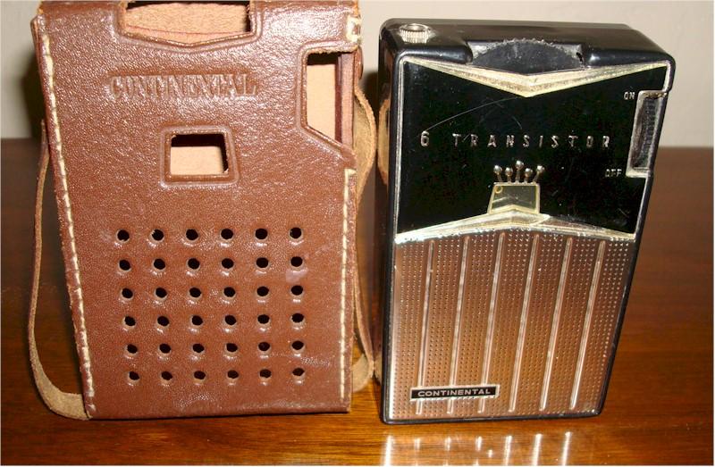 Continental TR682 Pocket Transistor (1962)