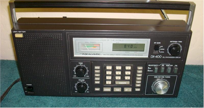 Realistic "DX-400" 20-207 Multi-Band Portable