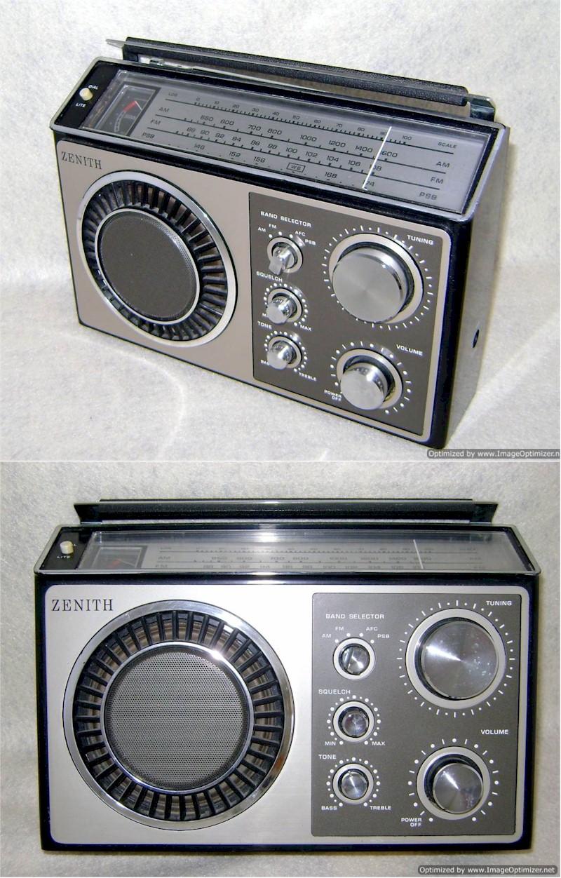Zenith R84 AM/FM/PSB (1970s)