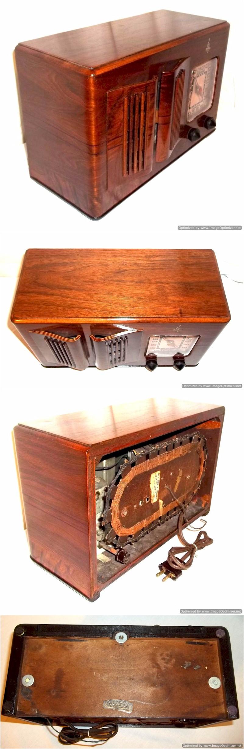 Emerson DY-349 w/Ingraham Cabinet (1941)