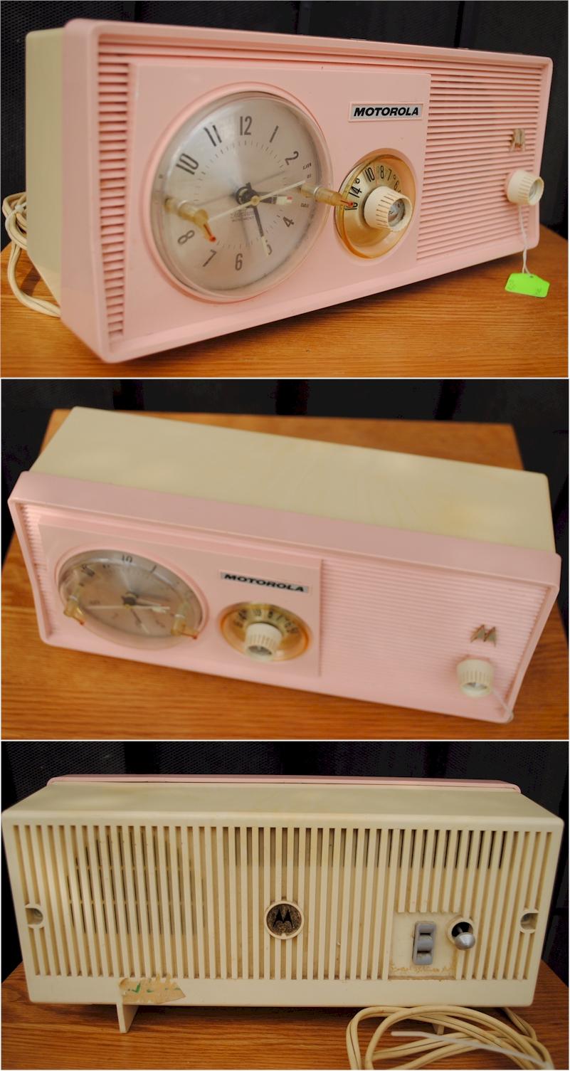 Motorola 5C14PW Clock Radio (1959)