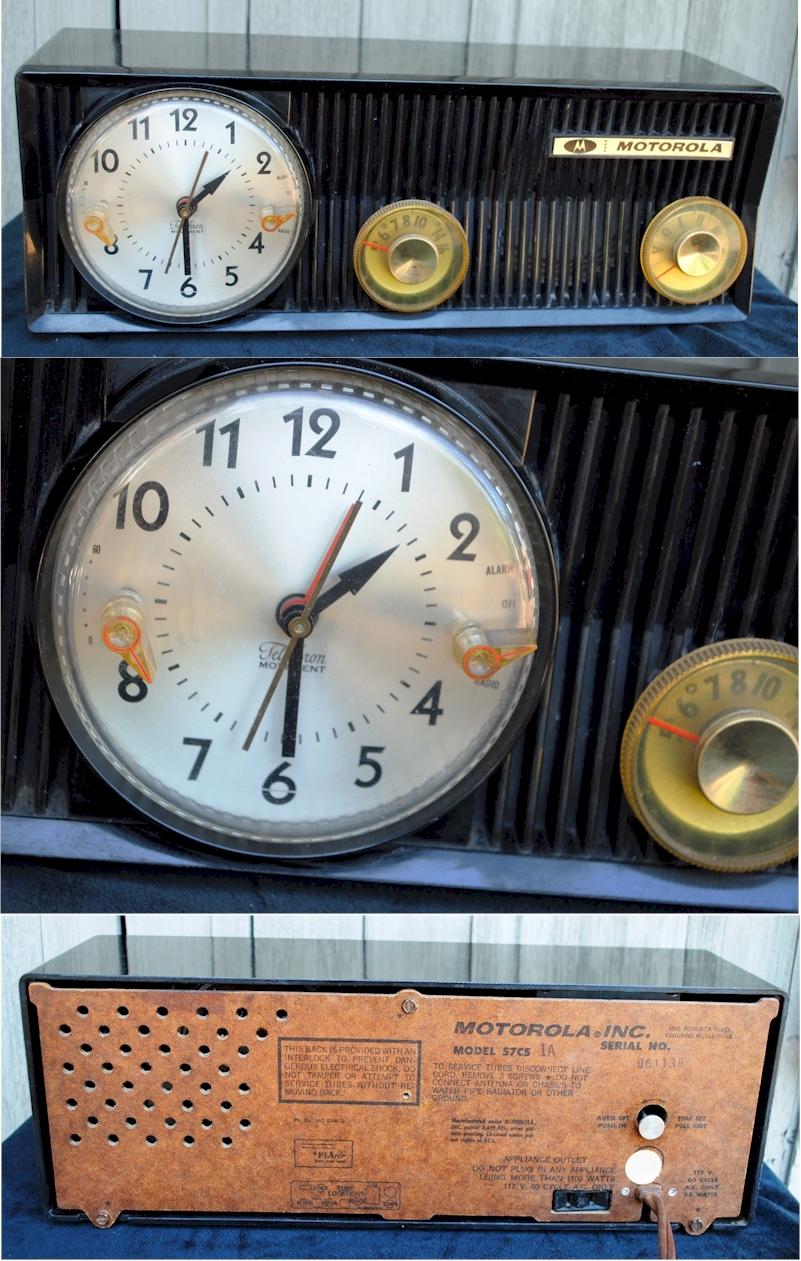 Motorola 57C Clock Radio