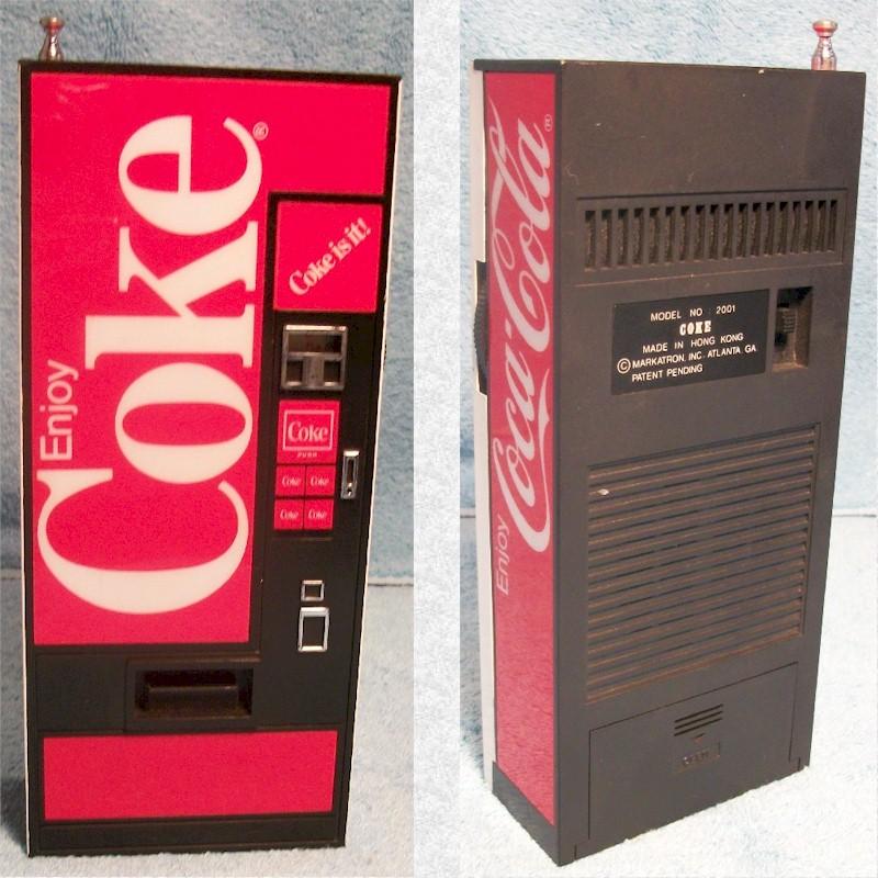 Coca-Cola Vending Machine Radio