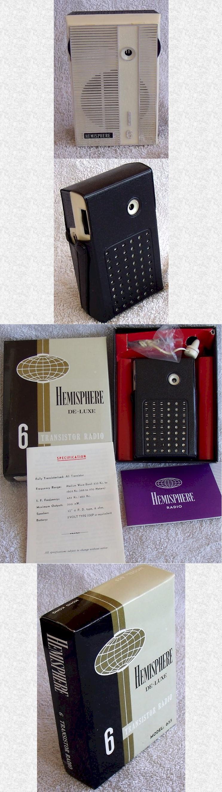 Hemisphere 655 Pocket Transistor (late 60s)