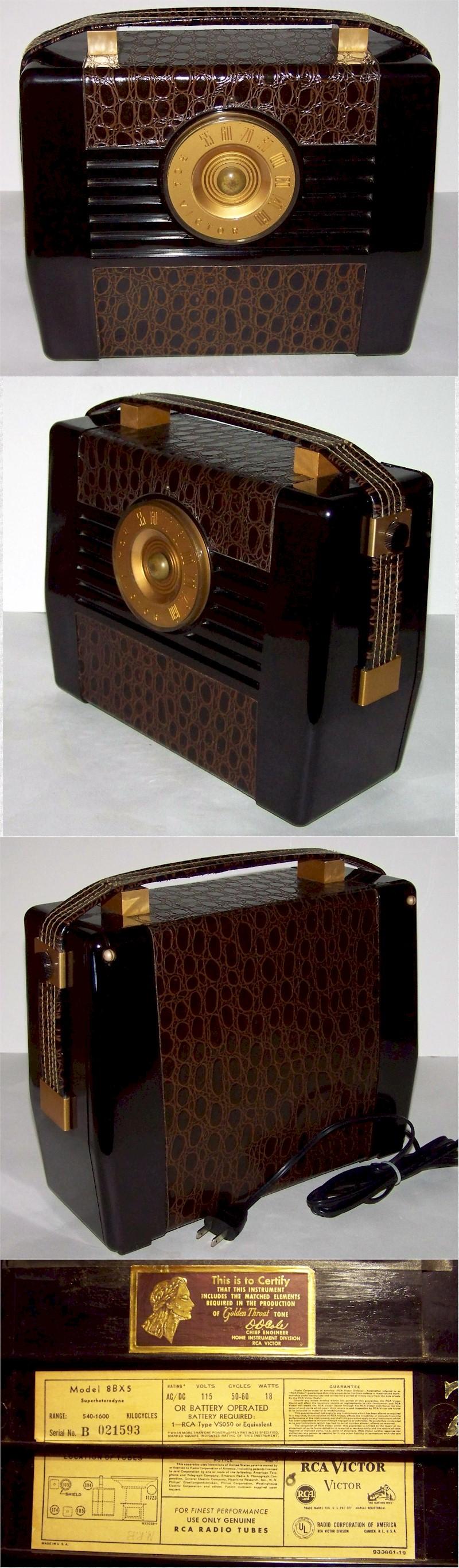 RCA 8BX5 Portable (1948)