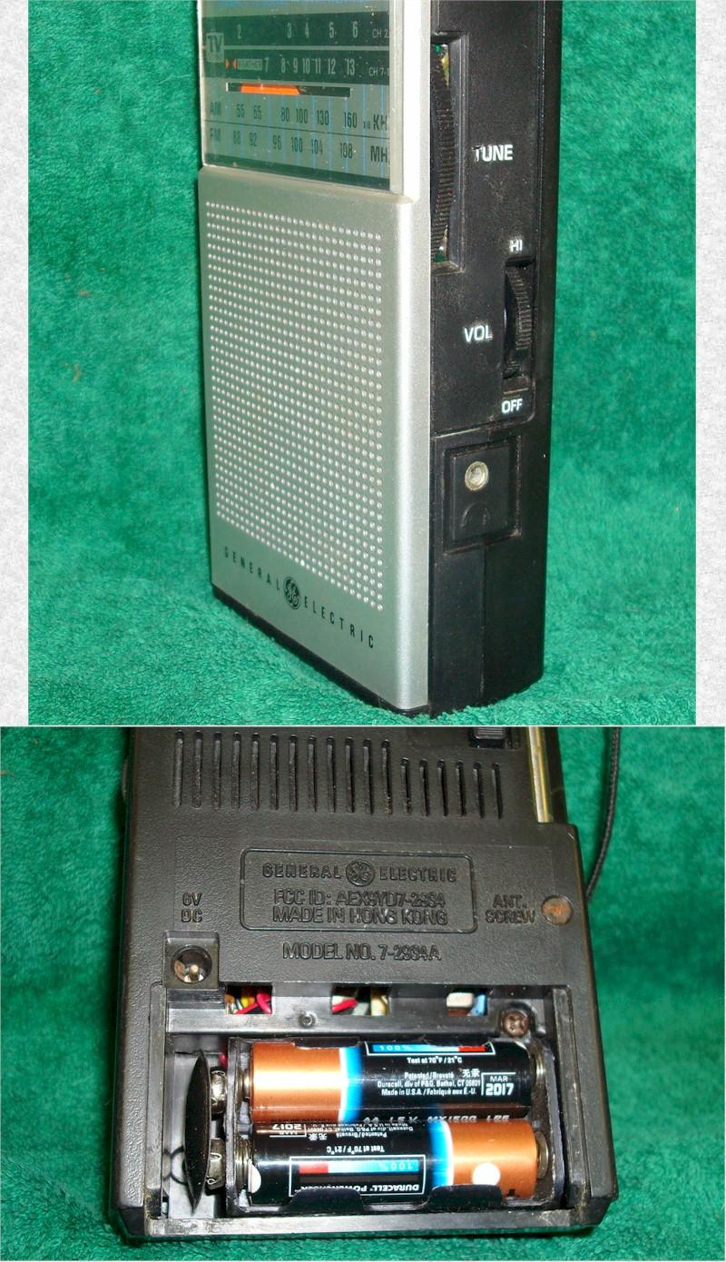 General Electric 7-2934A AM/FM/TV/WX Transistor