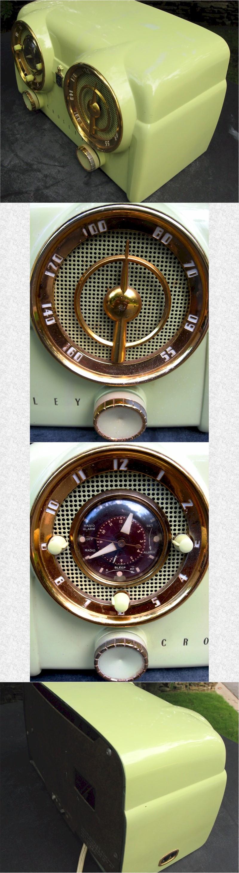 Crosley D-25-CE Clock Radio (1953)