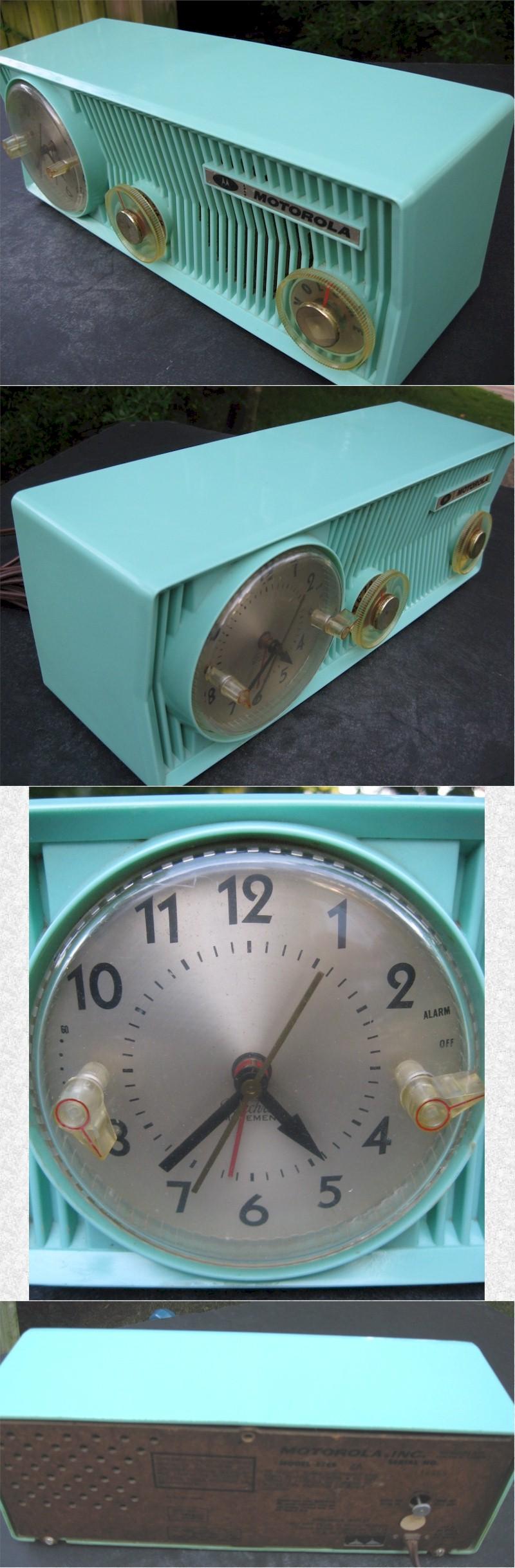 Motorola 57CS Clock Radio (1957)