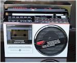 General Electric 3-5244 AM/FM/Cassette Portable