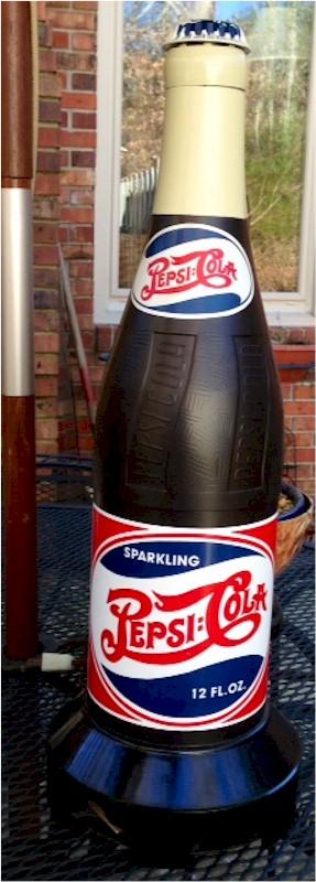 Pepsi-Cola Bottle Radio (early 1950s)