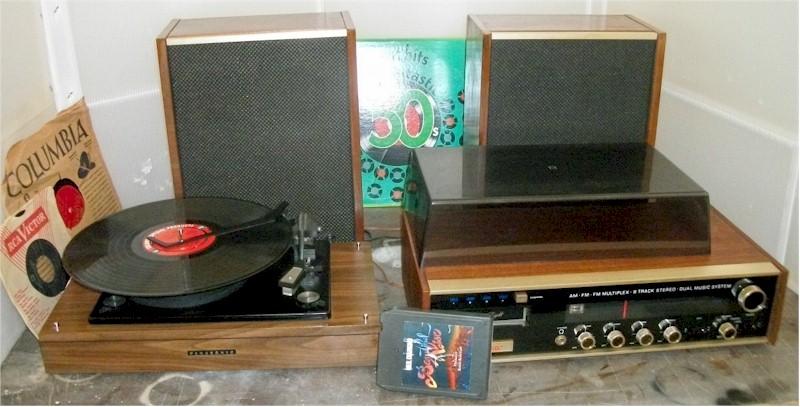 Decca Stereo with Panasonic/BSR Record Changer