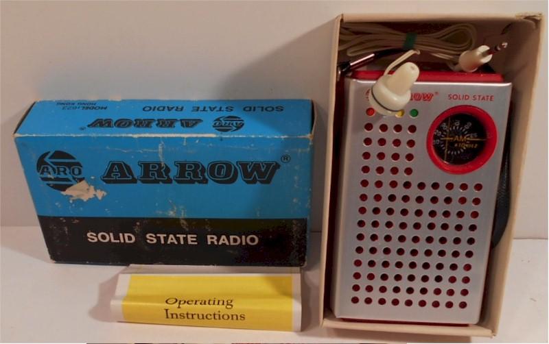 Arrow 623 Pocket Transistor (1973)