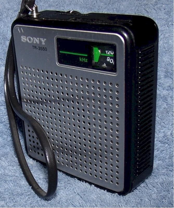 Sony TR-3550 Pocket Transistor (1978)