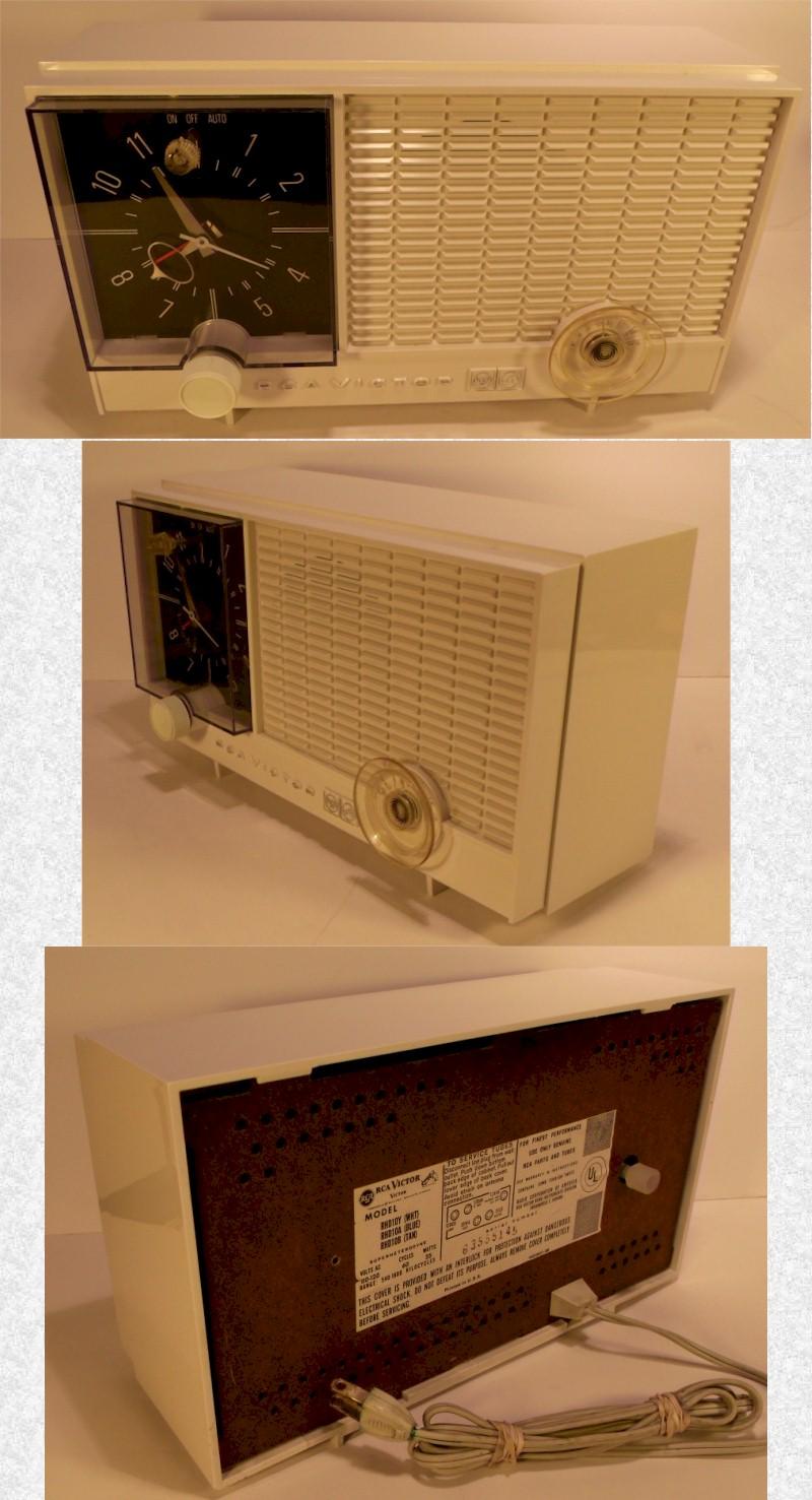RCA RHD10Y Clock Radio (early 1960s)