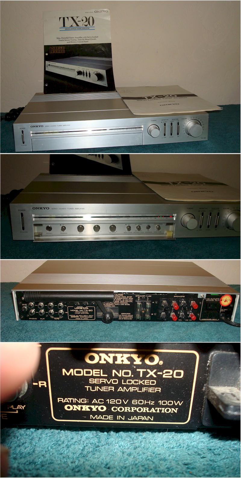 Onkyo TX-20 Tuner/Amplifier