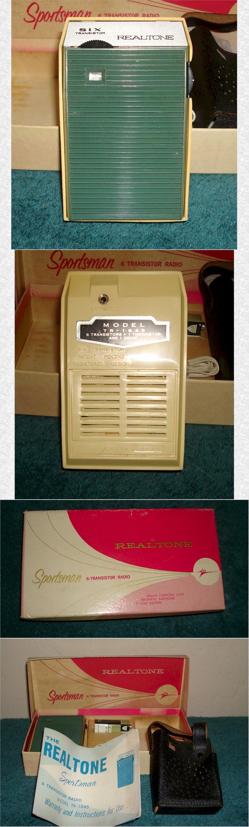 Realtone TR1645 with Box and Accessories (1963)