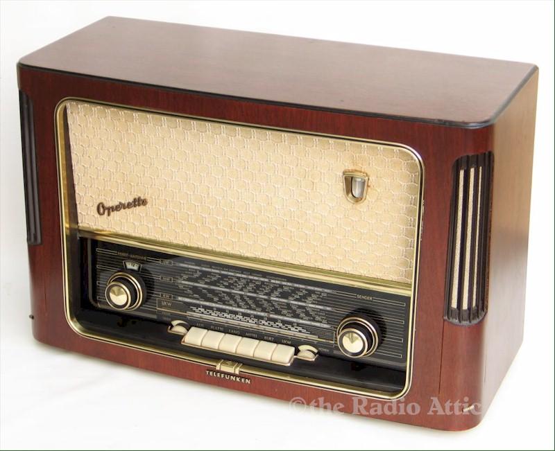 Telefunken Operette 7 AM/FM (1956/57)