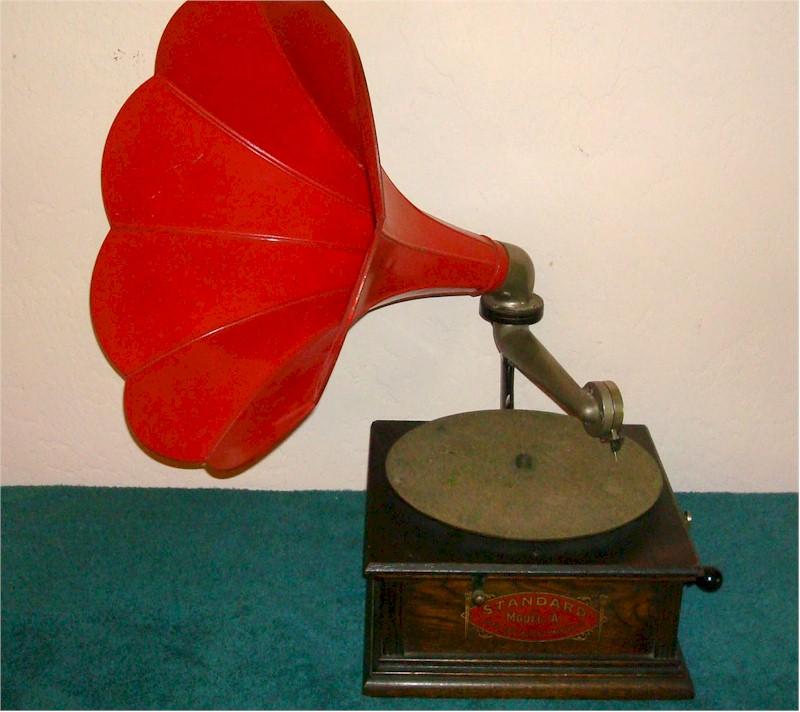 Standard Model "A" Phonograph w/25 Records