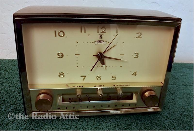 Westinghouse H488T5 Clock Radio (1955)