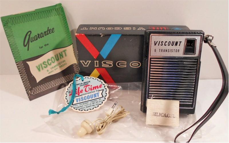 Viscount 601 Pocket Transistor (1963)