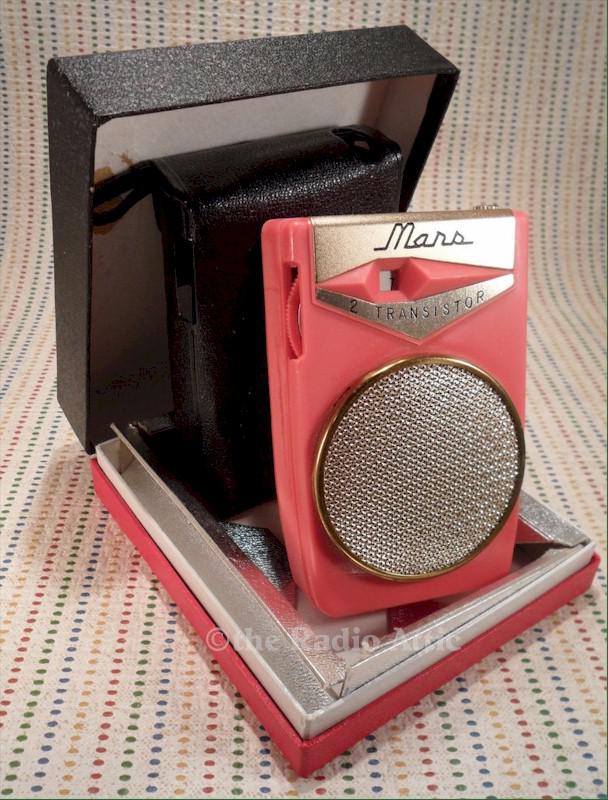 Mars "2 Transistor" Boy's Radio in Box