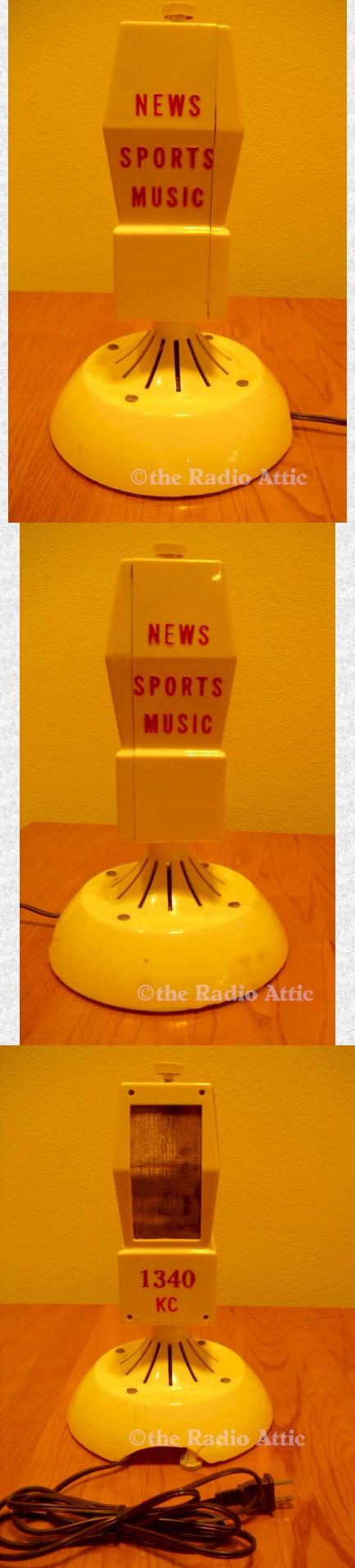 AM Microphone Advertising Radio (1960s)