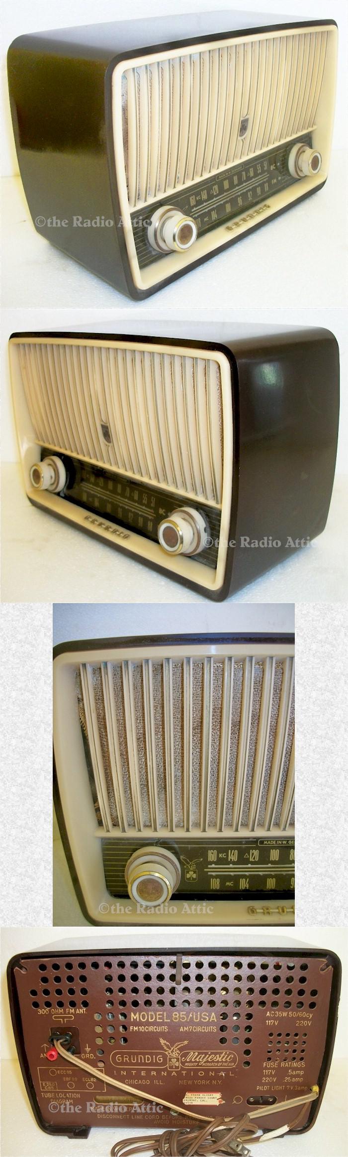 Grundig 85/USA AM/FM (1956)