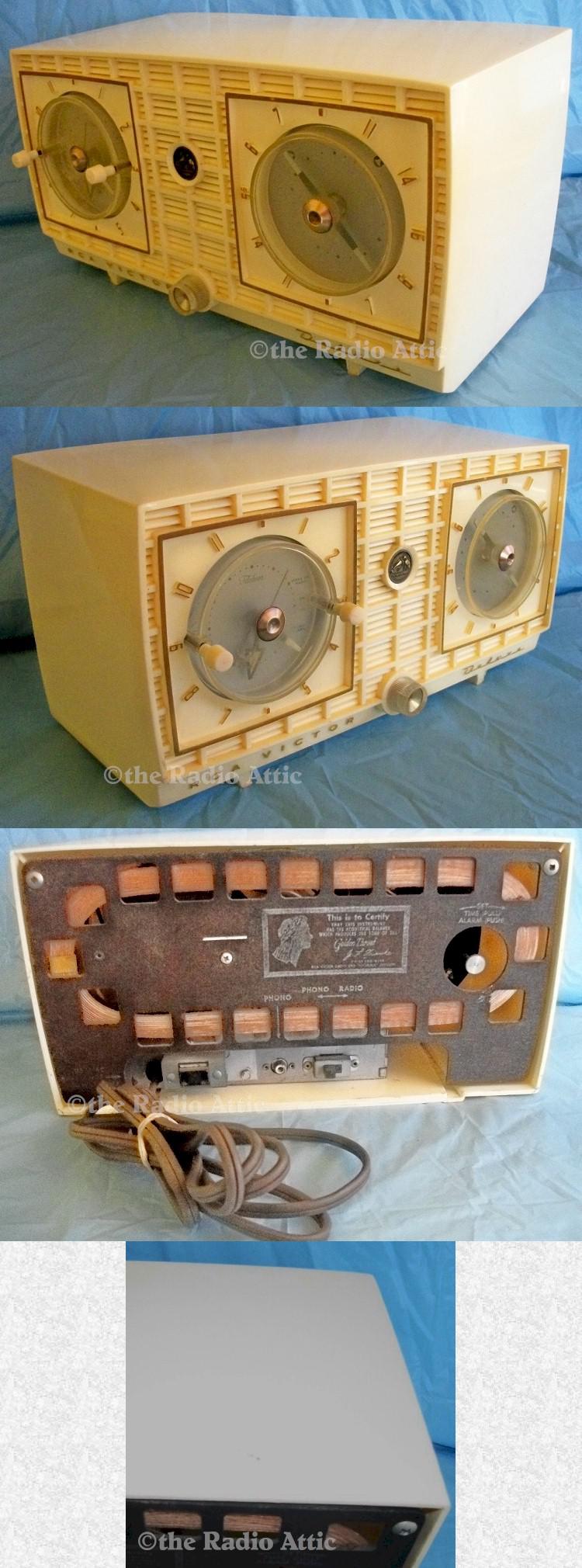 RCA 6C8C Clock Radio (1950s)