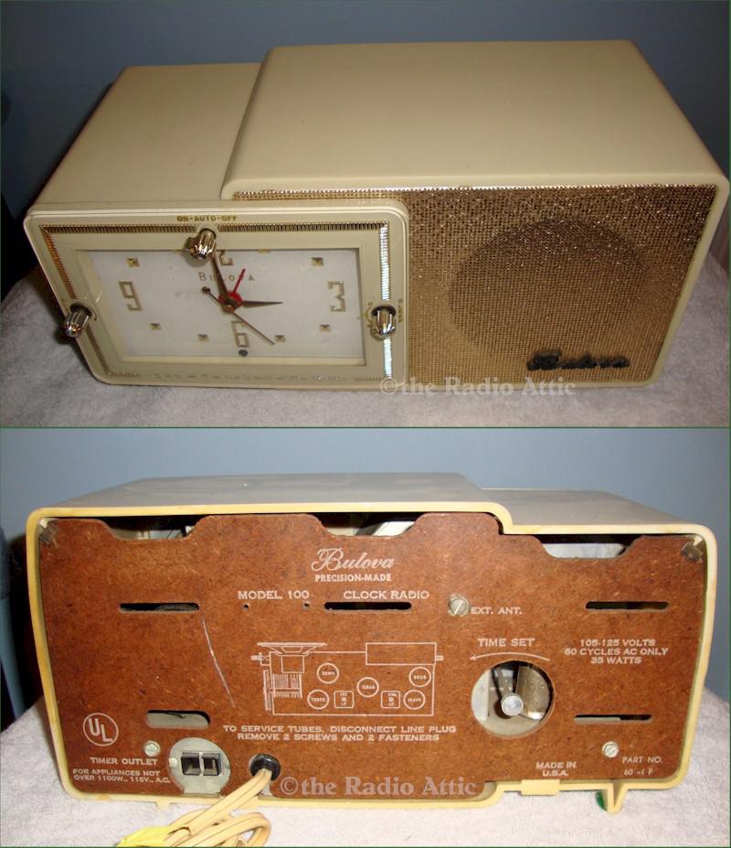 Bulova 100 Clock Radio